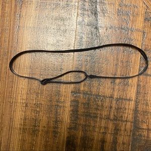 Black Adjustable Lululemon Headband